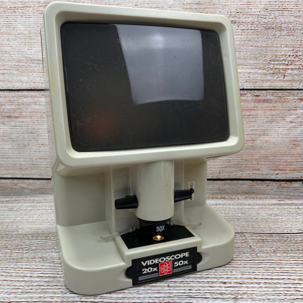 Edu-Toys Videoscope VS-20501 Science Tech Microscope 20x 50x Mag Tested
